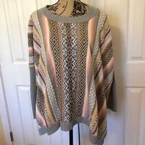 Cabi Limited Edition Fair Isle Poncho